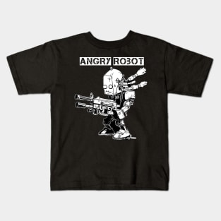 Angry Robot Armed Kids T-Shirt